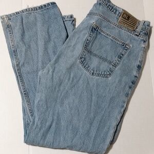 Vtg Well Worn Distressed RL  Polo Jeans 38x30